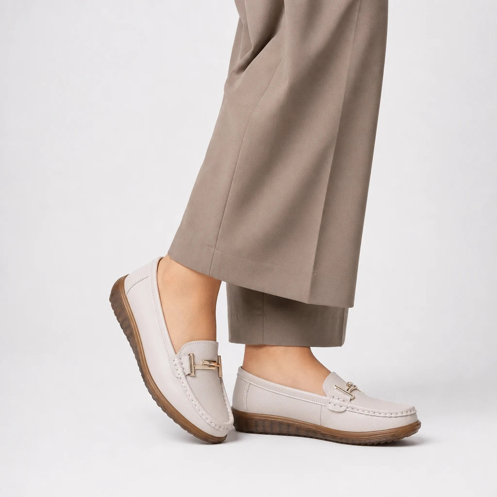 2025 New Spring /summer Women Flats Genuine Leather Moccasins Handmade Comforty Fashion Sneakers Mom nurse Flats Soft Walking (Copie) (Copie)