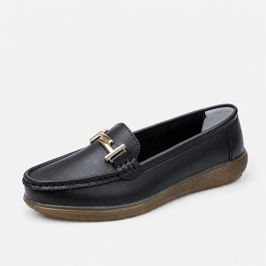 2025 New Spring /summer Women Flats Genuine Leather Moccasins Handmade Comforty Fashion Sneakers Mom nurse Flats Soft Walking (Copie) (Copie) (Copie)