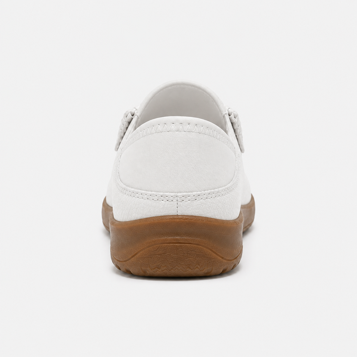 Chaussures Mocassins Femme Bout Large Style Pieds Nus