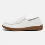 Chaussures Mocassins Femme Bout Large Style Pieds Nus