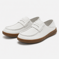 Chaussures Mocassins Femme Bout Large Style Pieds Nus