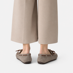Mocassin Femme Gris