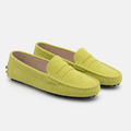 Mocassin Cuir De Vache Sans Lacets