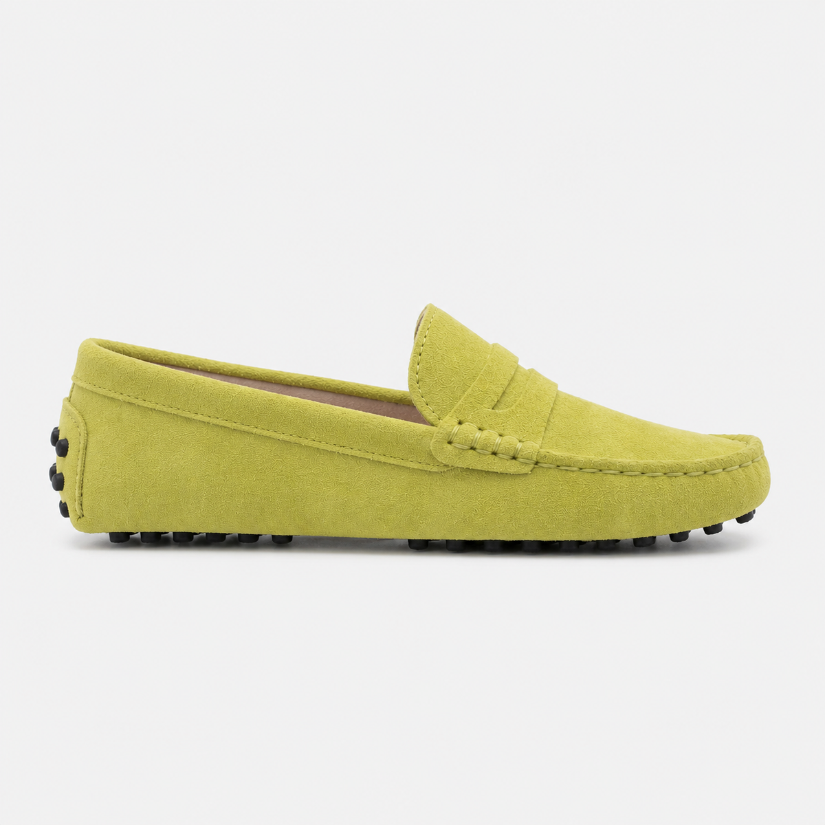 Mocassin Cuir De Vache Sans Lacets