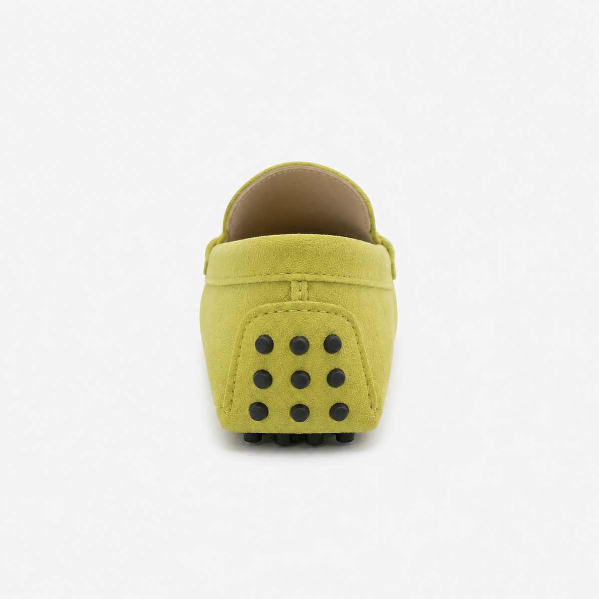 Mocassin Cuir De Vache Sans Lacets