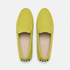 Mocassin Cuir De Vache Sans Lacets