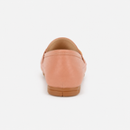 Mocassins En Cuir Artificiel À Enfiler Avec Broderie