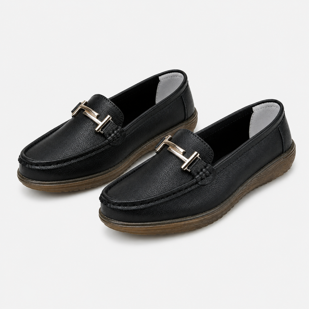 Mocassin Cuir Fendu