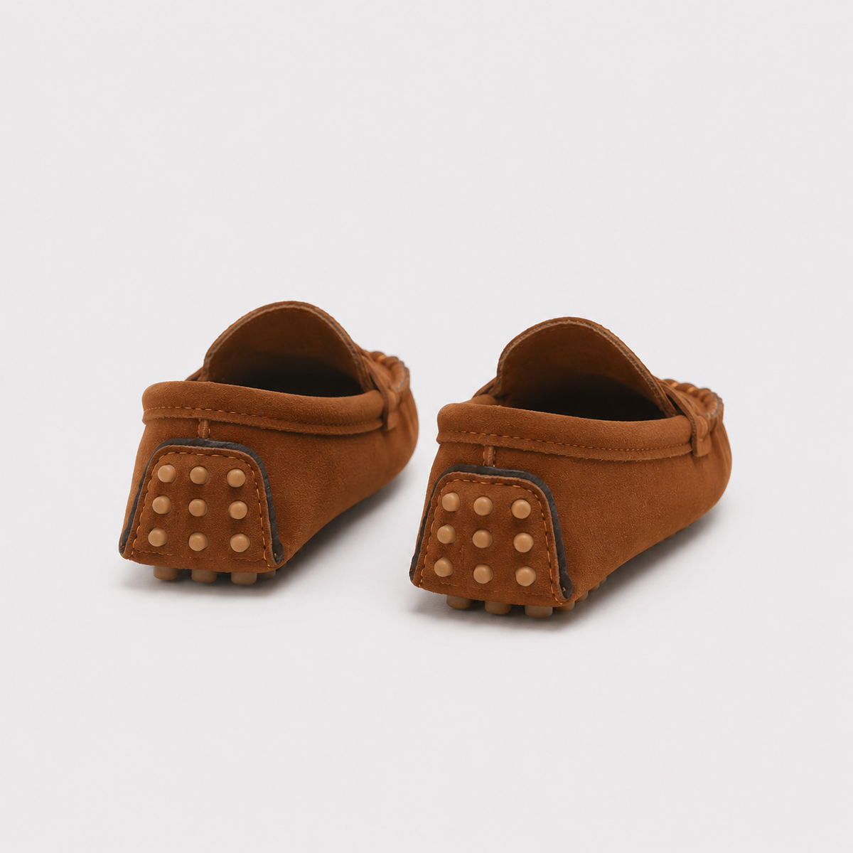 Mocassin Marron À Enfiler
