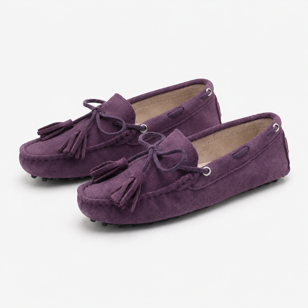 Mocassin Femme Cuir Très Souple De Vache À Enfiler