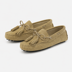 Mocassin Cuir De Vache À Enfiler