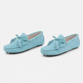 Mocassin Cuir Bovin Véritable À Enfiler