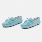 Mocassin Cuir Bovin Véritable À Enfiler