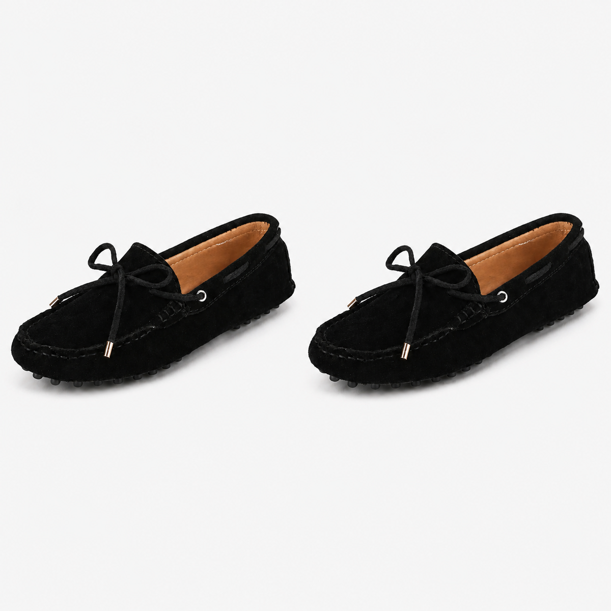 Mocassin De Conduite Cuir De Vache Véritable