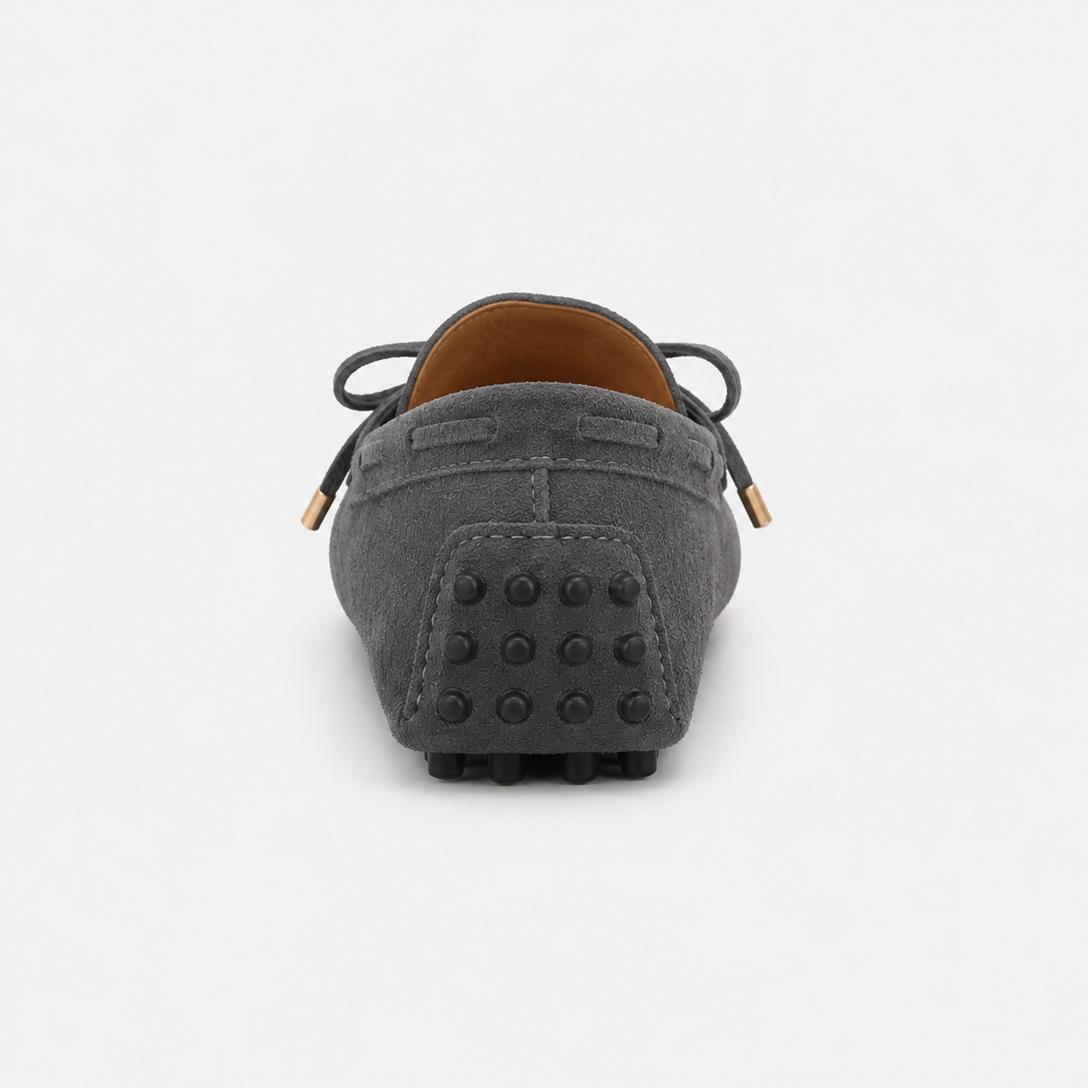 Mocassin Cuir Véritable De Vache À Enfiler