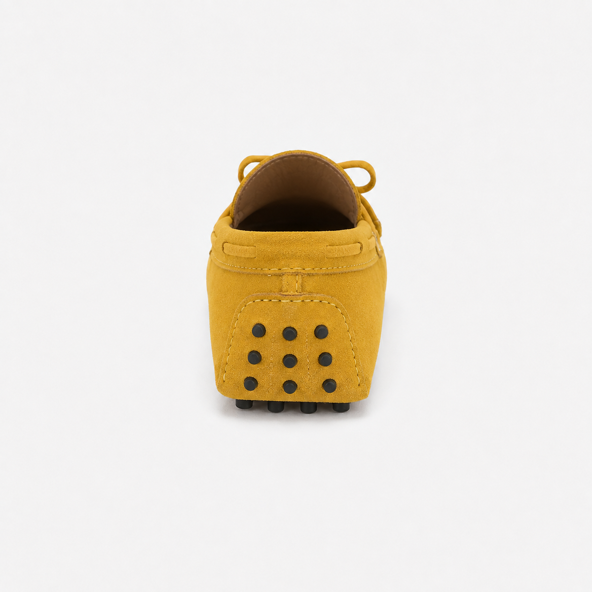 Mocassin Femme Élégant Cuir De Vache À Enfiler