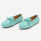 Mocassins De Conduite À Enfiler En Cuir De Vache