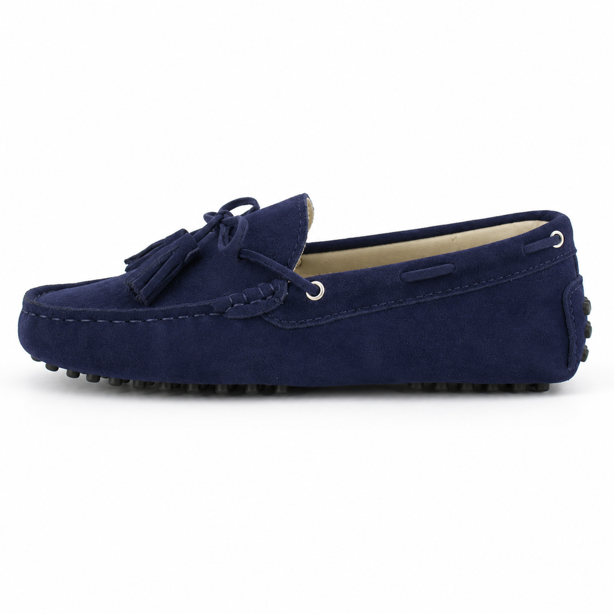 Chaussures Plates Mocassins Cuir De Vache