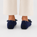 Chaussures Plates Mocassins Cuir De Vache