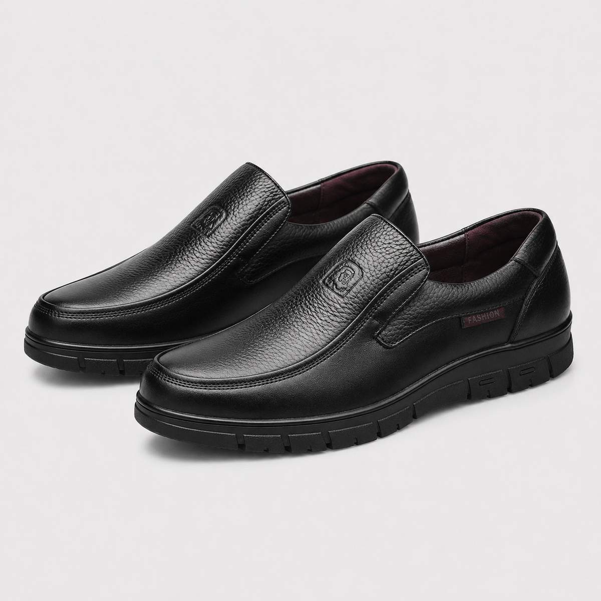 Mocassin Cuir De Vachette Hommes