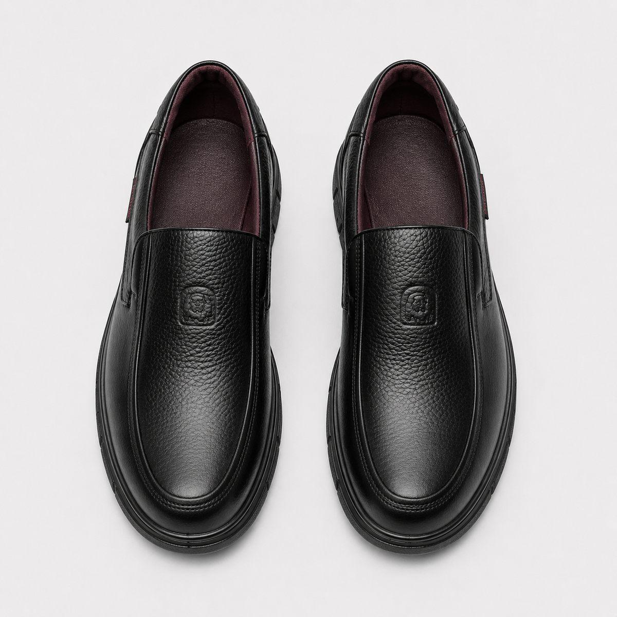 Mocassin Cuir De Vachette Hommes