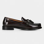 Chaussure Cuir Noir Homme Verni À Pampilles