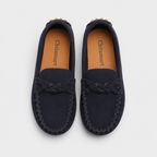Mocassin Bleu Marine À Enfiler