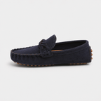 Mocassin Bleu Marine À Enfiler