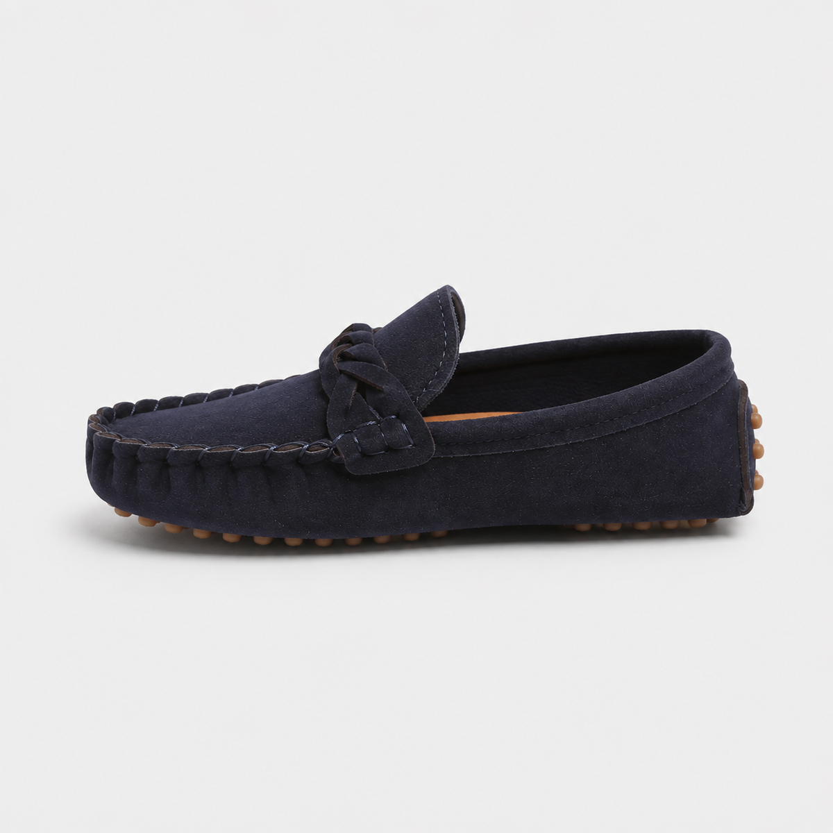Mocassin Bleu Marine À Enfiler