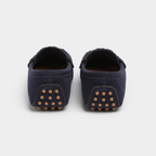 Mocassin Bleu Marine À Enfiler