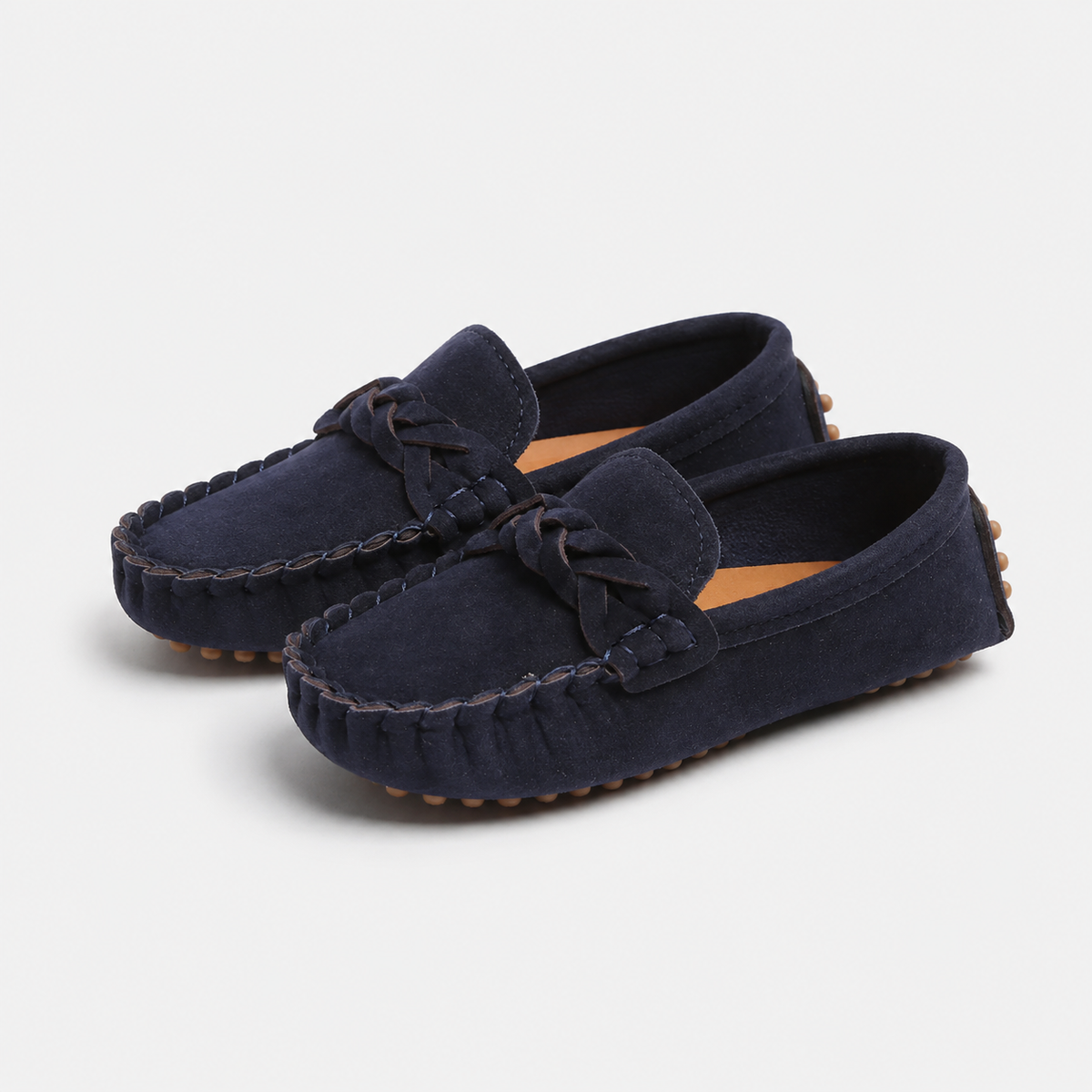 Mocassin Bleu Marine À Enfiler