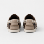 Mocassin Beige Homme Bout Tige En PU