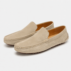 Mocassin Cuir Suédé À Enfiler