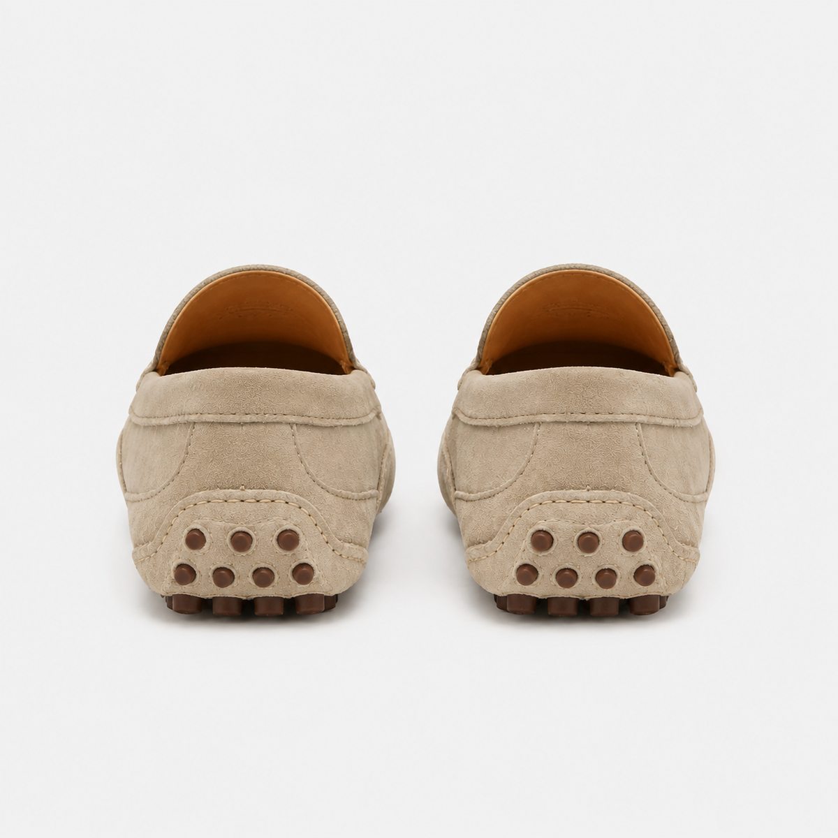 Mocassin Cuir Suédé À Enfiler