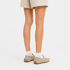 Mocassin Cuir Suédé À Enfiler