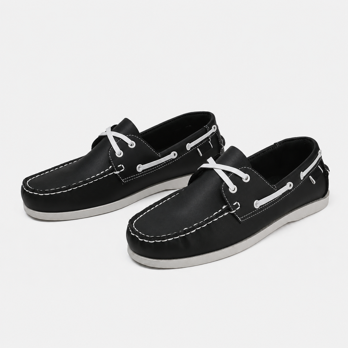 Chaussure Bateau Homme Mocassins PU