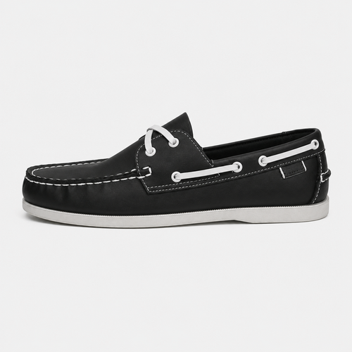 Chaussure Bateau Homme Mocassins PU