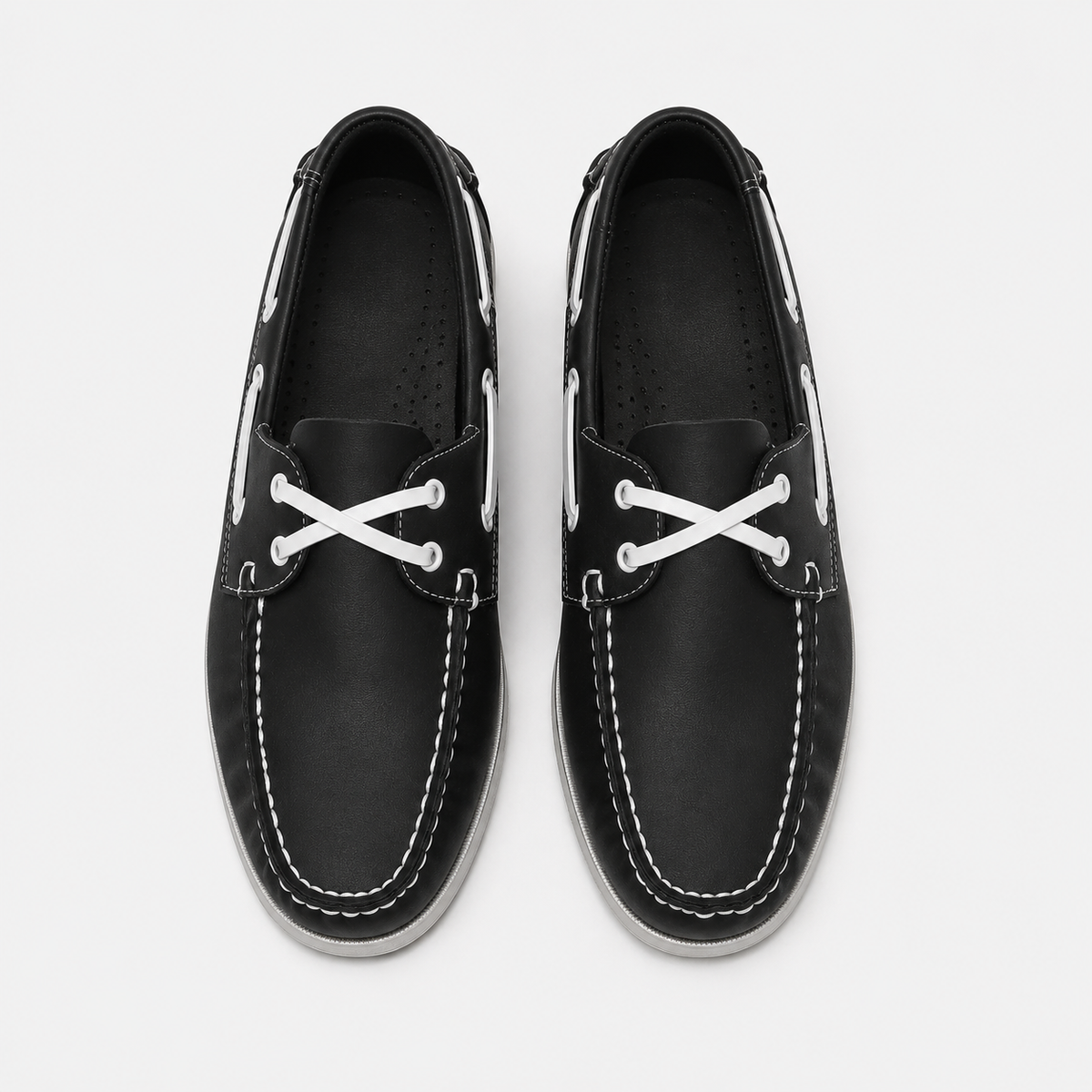 Chaussure Bateau Homme Mocassins PU