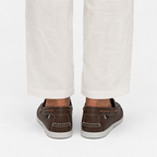 Mocassin Marron Foncé Homme Bout