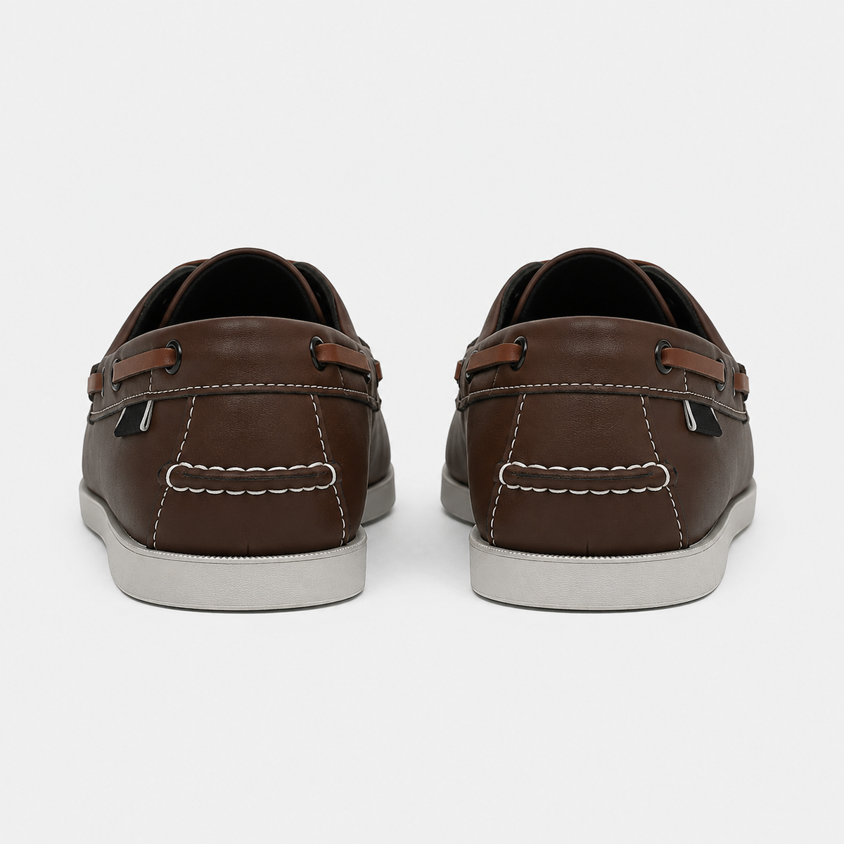 Mocassin Marron Foncé Homme Bout