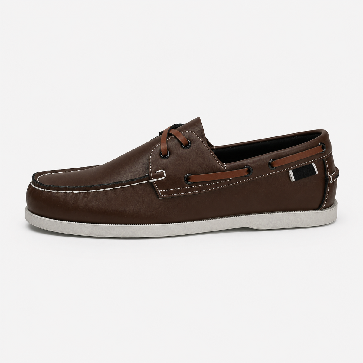 Mocassin Marron Foncé Homme Bout