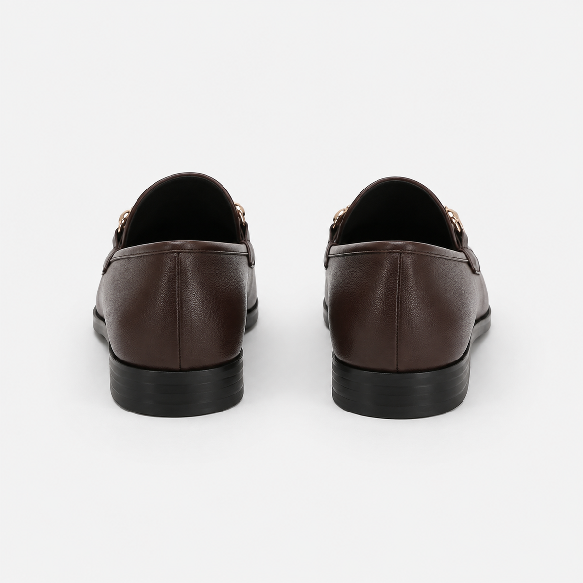 Mocassin Marron Mors Métallique