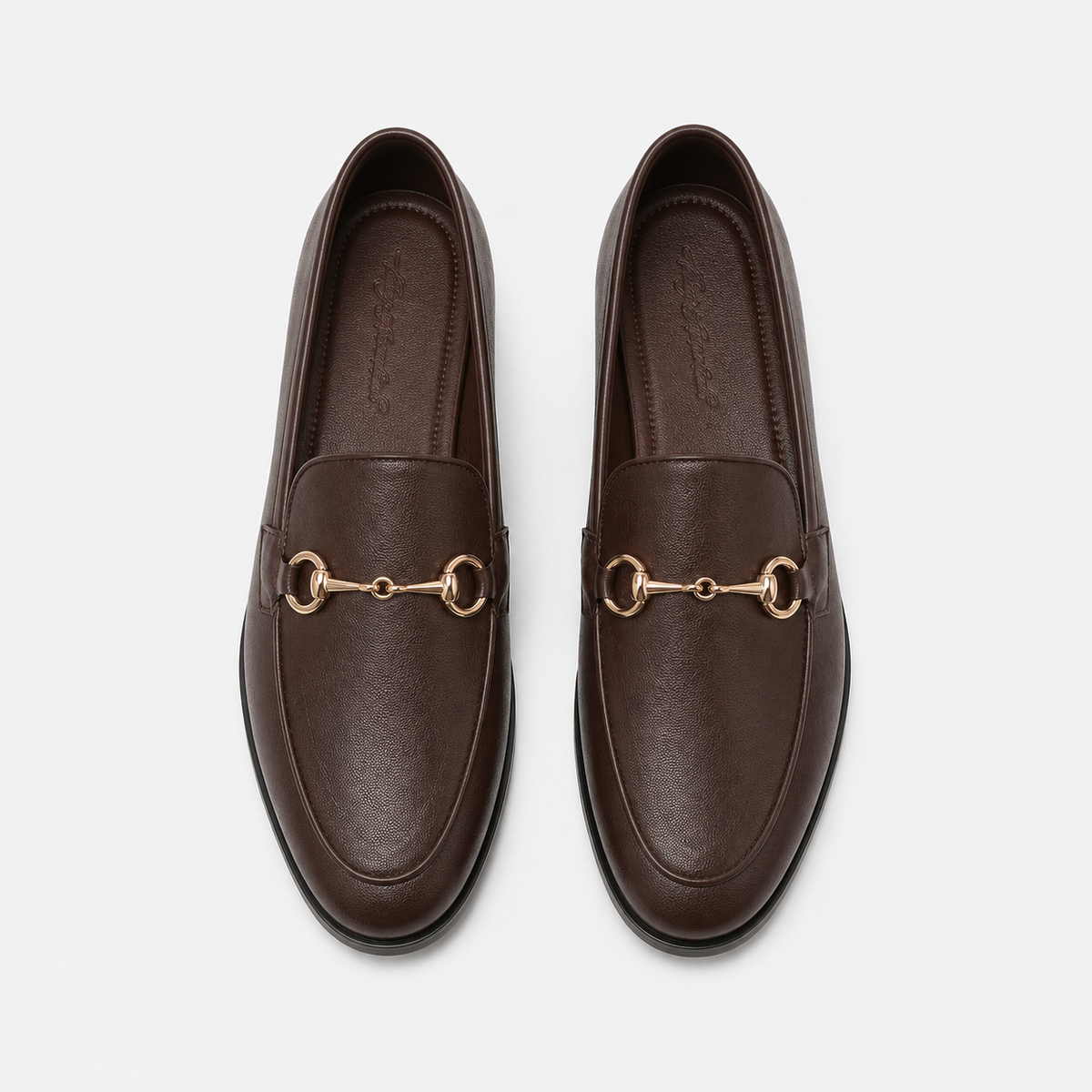 Mocassin Marron Mors Métallique