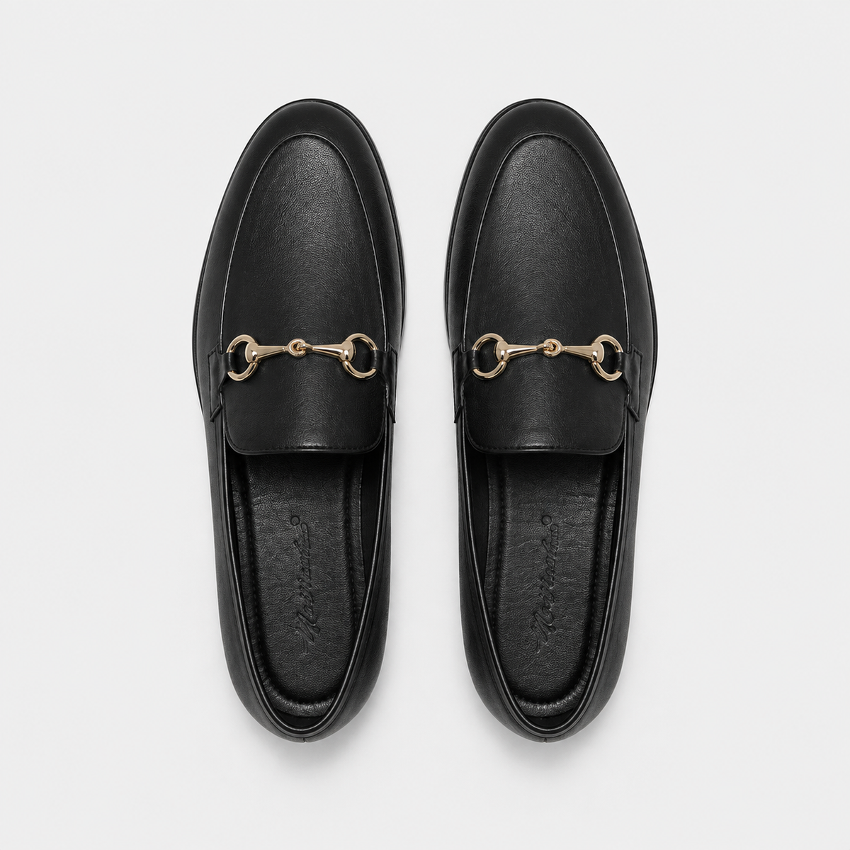 Mocassin Noir Mors Métallique