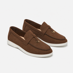 Mocassin Faux Suède Marron