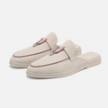 Mules Mocassins En Daim