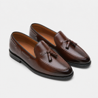 Mocassin Marron Sans Lacets