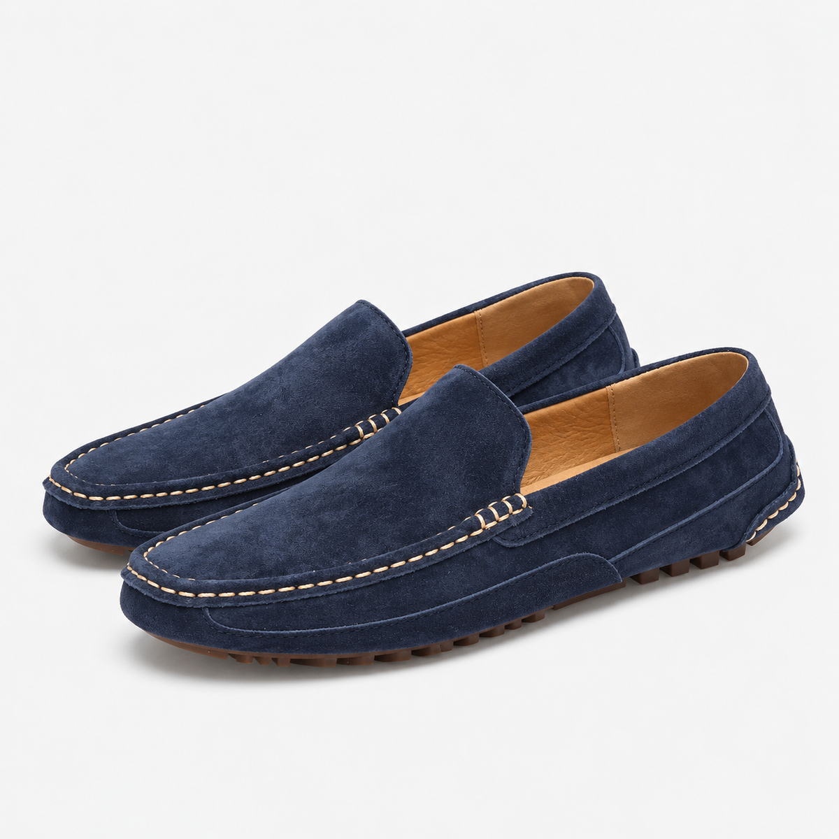 Chaussure Homme Cuir Bleu Marine De Vache