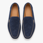Chaussure Homme Cuir Bleu Marine De Vache