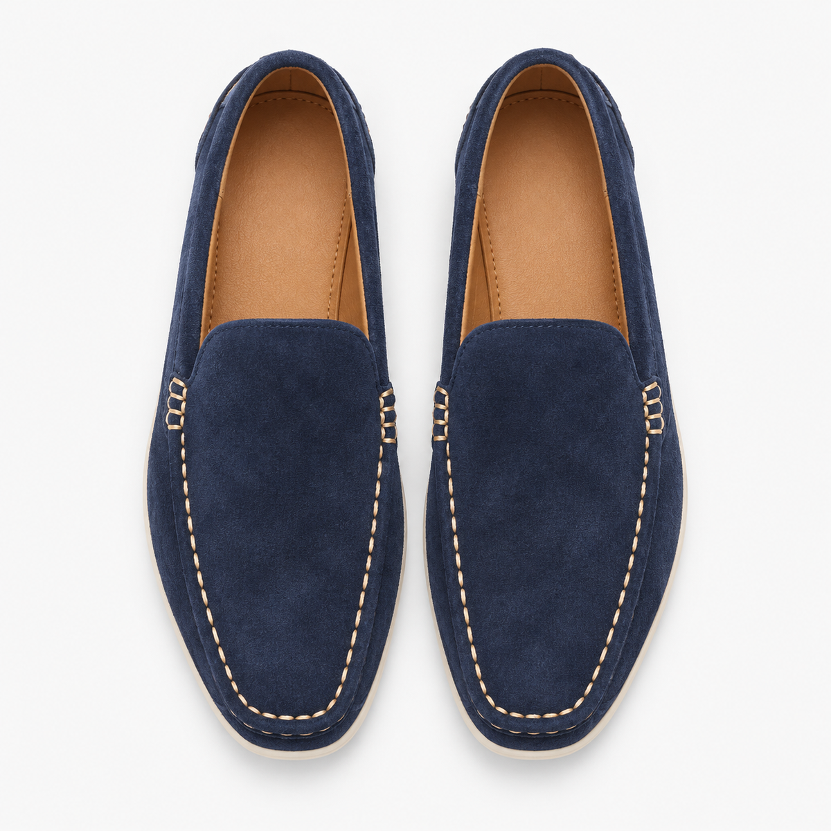 Chaussure Homme Cuir Bleu Marine De Vache